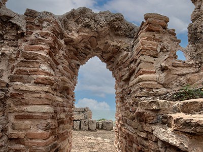 Digital exhibition of Roman construction and architectural designs in Tharros
