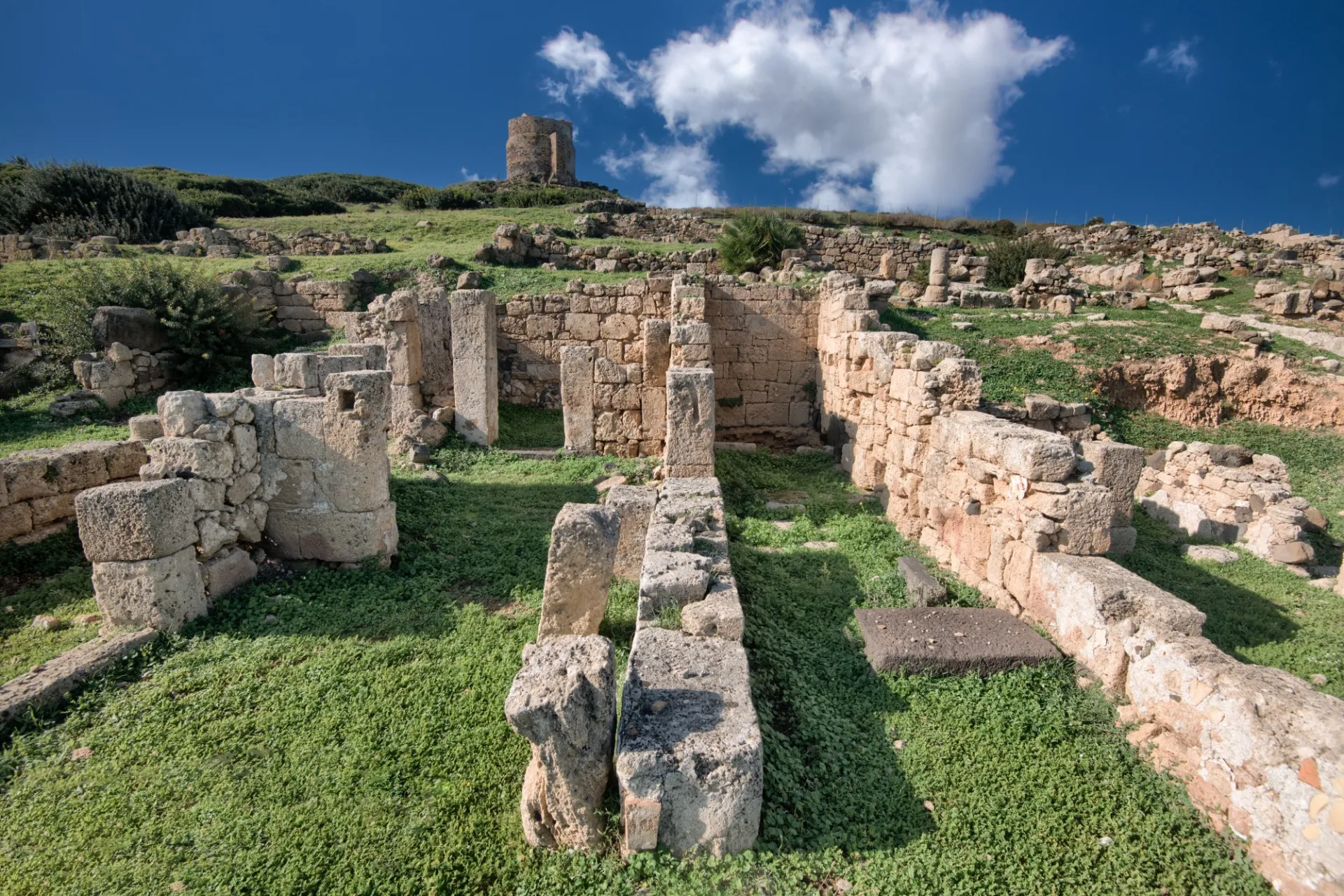A dwelling in the Punic-Roman quarter